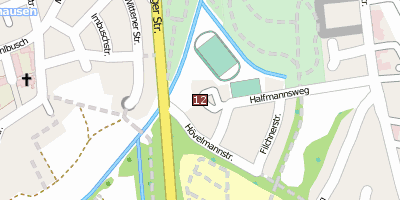 Künstlersiedlung Halfmannshof Gelsenkirchen Stadtplan