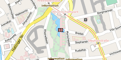 Wissenschaftspark Gelsenkirchen Stadtplan