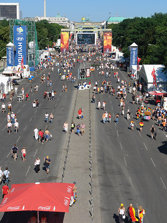 Fanmeile am Brandenburger Tor Foto 