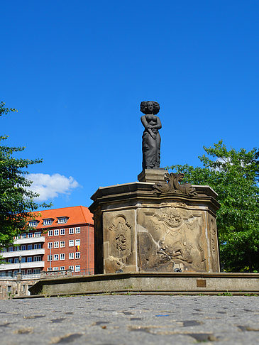 Fotos Fischmarktbrunnen Minerva | Hamburg