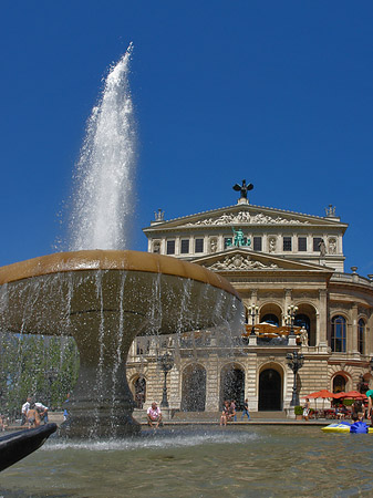 Foto Alte Oper mit Opernplatz - Frankfurt am Main