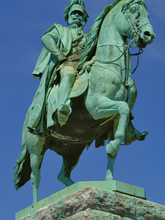 Reiterstatue Foto 
