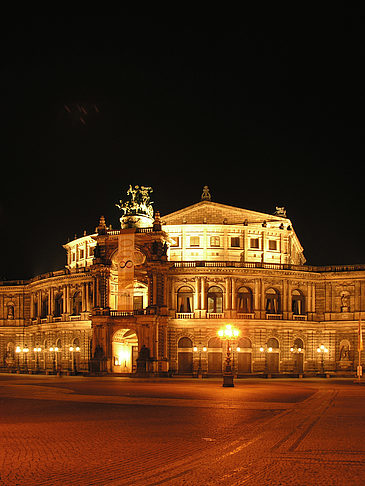 Fotos Semperoper bei Nacht | Dresden