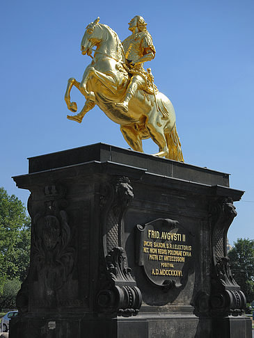 Foto Goldener Reiter