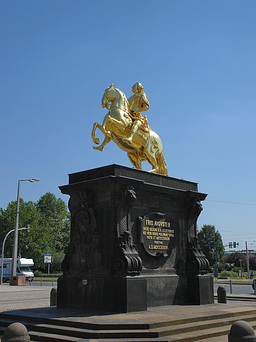 Foto Goldener Reiter