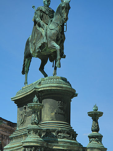 Foto König-Johann-Statue - Dresden