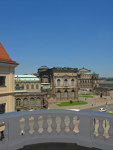 Foto Blick vom Balkon - Dresden