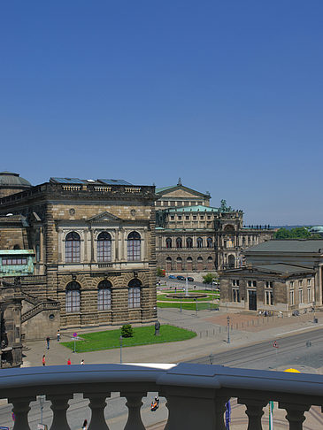 Foto Blick vom Balkon