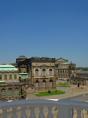 Blick vom Balkon Foto 