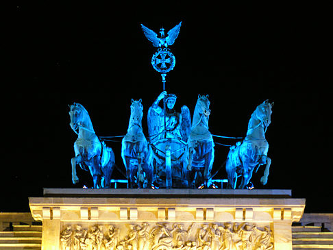 Fotos Quadriga bei Nacht | Berlin