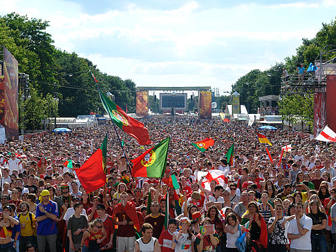 Fotos Fanfest England - Portugal | Berlin