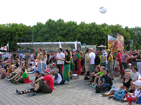 Fanmeile am Brandenburger Tor Foto 