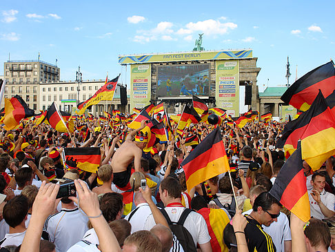 Leinwand und Fans Foto 