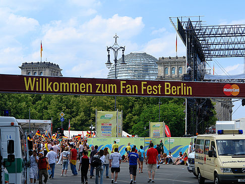 Foto Willkommen zum Fanfest in Berlin - Berlin