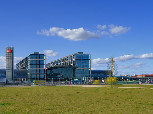 Blick auf den Hauptbahnhof