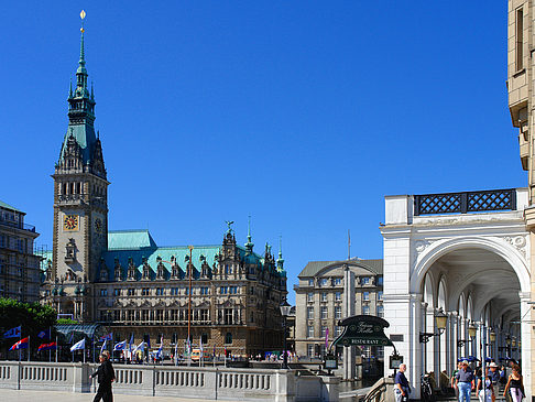 Fotos Jungfernstieg und Alster Arkaden