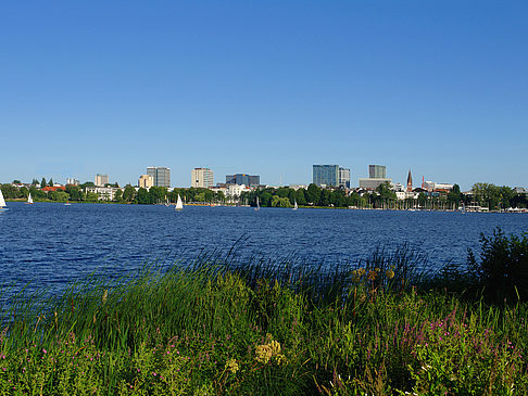 Foto Blick nach Osten von der Außenalster