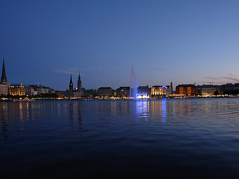 Fotos Binnenalster am Abend
