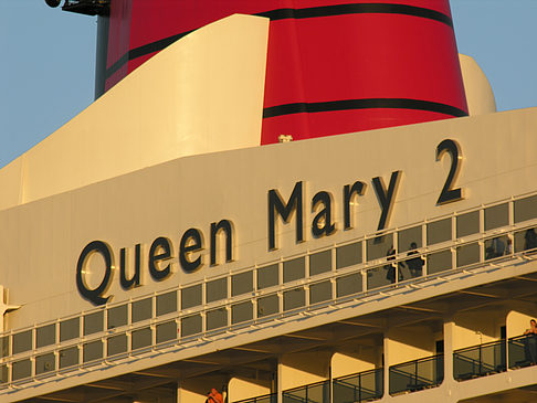 Fotos Queen Mary 2 Nahaufnahme