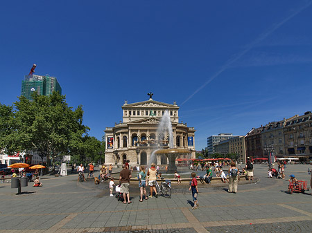 Fotos Alte Oper mit Häusern | Frankfurt am Main