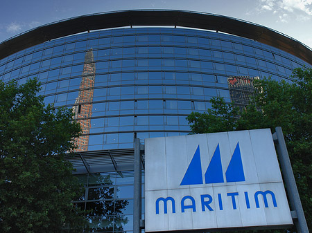 Fotos Schild vor dem Maritimhotel