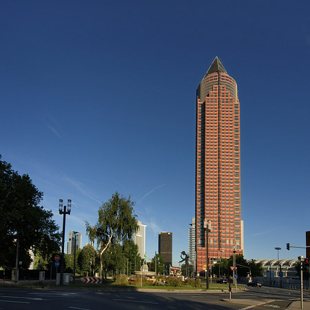 Fotos Messeturm mit Ludwig-Erhard-Anlage | Frankfurt am Main