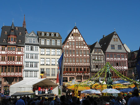 Gerechtigkeitsbrunnen auf dem Römerberg Fotos