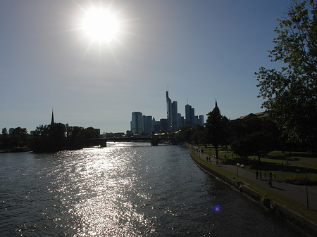Foto Skyline von Frankfurt