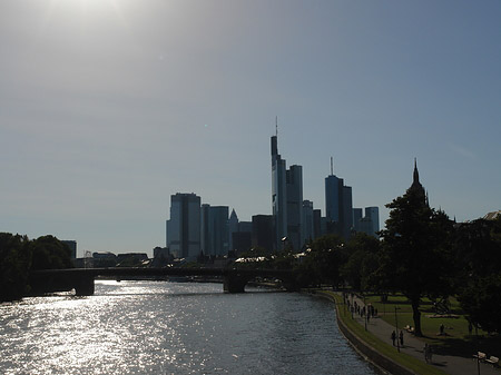 Foto Skyline von Frankfurt