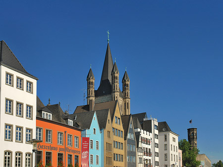 Foto Groß St Martin hinter Fischmarkt - Köln
