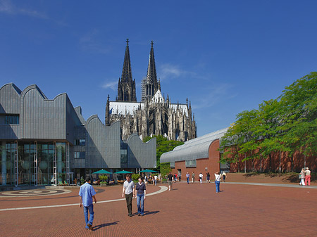 Weg zum Kölner Dom Foto 