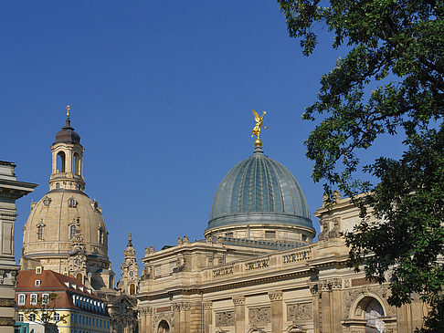 Foto Frauenkirche und Kunstakademie