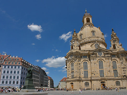 Foto Frauenkirche und Neumarkt