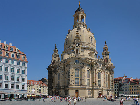 Fotos Frauenkirche mit Baustelle