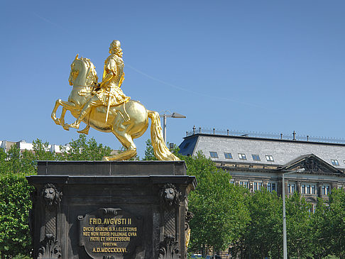Foto Goldener Reiter