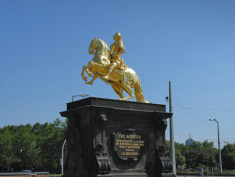 Foto Goldener Reiter