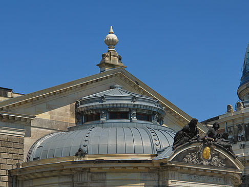 Foto Dach der Kunstakademie - Dresden