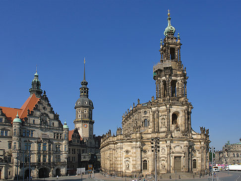 Hofkirche und Georgentor Fotos