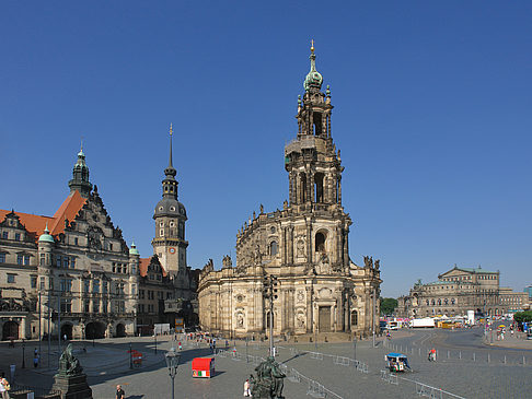 Hofkirche und Georgentor Foto 