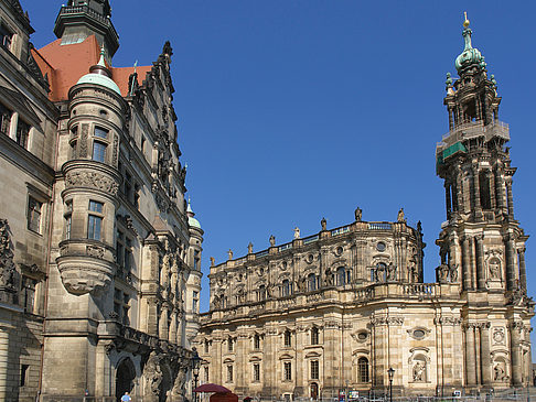 Foto Hofkirche und Georgentor