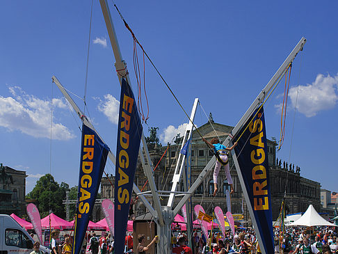 Fahrradfest auf dem Theaterplatz Foto 