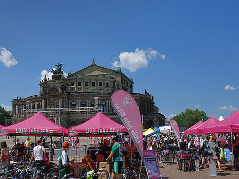 Fotos Fahrradfest auf dem Theaterplatz