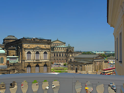 Fotos Blick vom Balkon