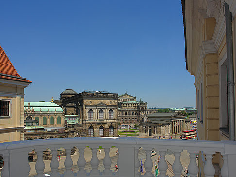 Fotos Blick vom Balkon | Dresden