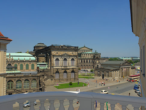 Fotos Blick vom Balkon