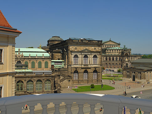Blick vom Balkon Fotos