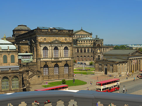 Foto Blick vom Balkon