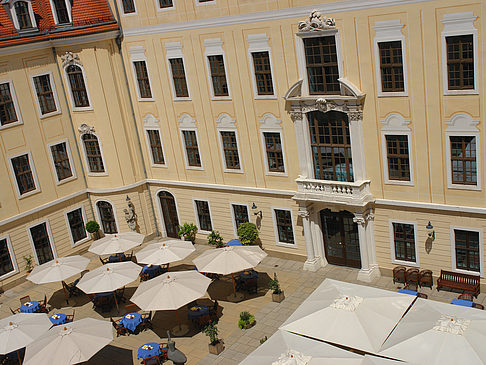 Foto Innenhof des Taschenbergpalais - Dresden