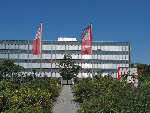 Foto Yenidze mit Haus der Presse - Dresden