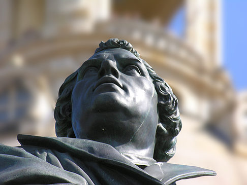 Fotos Martin Luther Denkmal an der Frauenkirche | Dresden